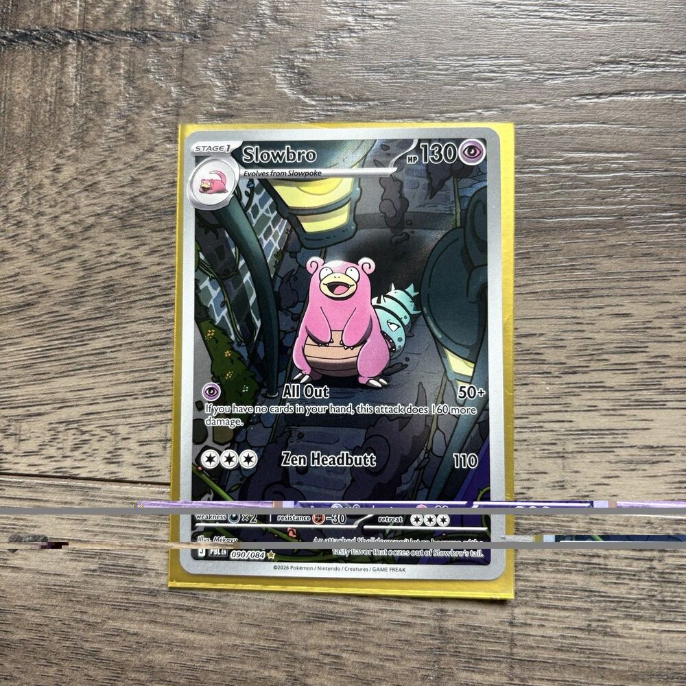 Slowbro 090/084 Me05: Pitch Black Holo